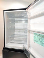 AQUA AQR-20P(DS) 200L 2-Door Refrigerator with Bottom Freezer Drawers (Dark Finish)