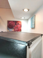 AQUA AQR-20P(DS) 200L 2-Door Refrigerator with Bottom Freezer Drawers (Dark Finish)