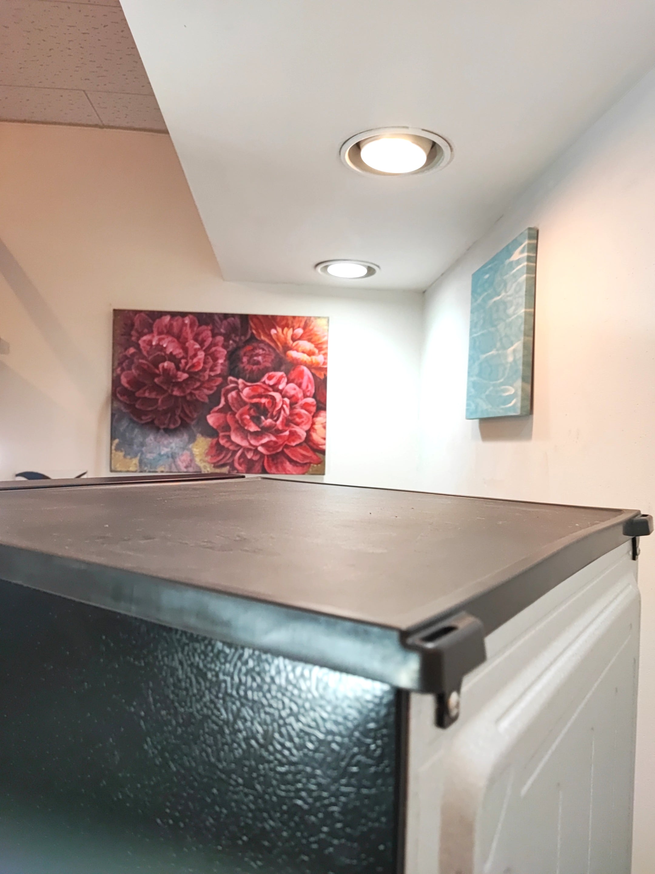 AQUA AQR-20P(DS) 200L 2-Door Refrigerator with Bottom Freezer Drawers (Dark Finish)