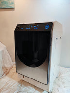 2023 SHARP ES-W113-SL Front Load Washer Dryer (11kg/6kg) | Auto Detergent + Plasmacluster | Left-Hinge Used / Good Condition