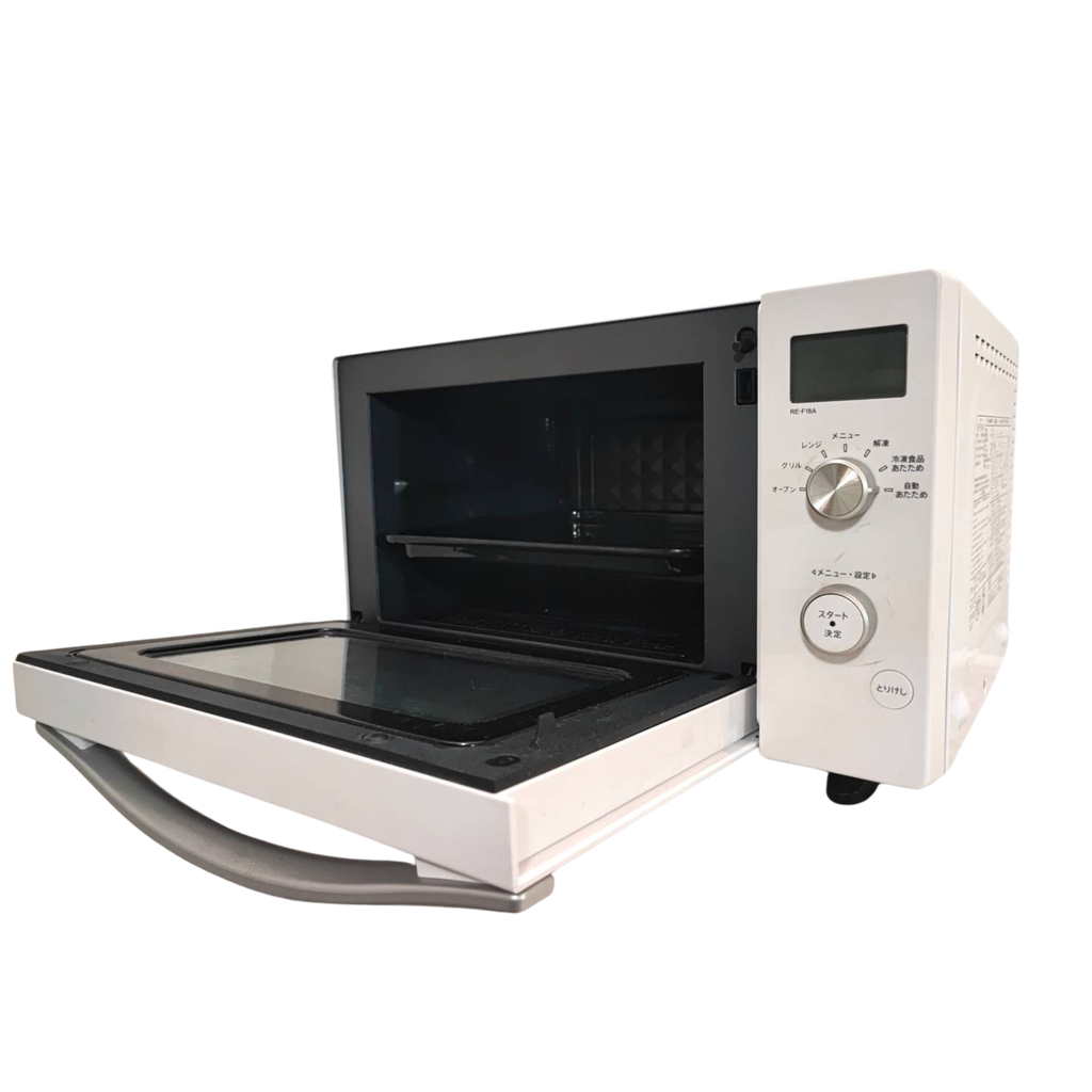 SHARP RE-F18A-W Oven Microwave (2020) White - Used Good Condition